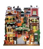 Lemax parijse trappen kersthuisje 25402 kerstdorpje, Diversen, Ophalen of Verzenden, Nieuw