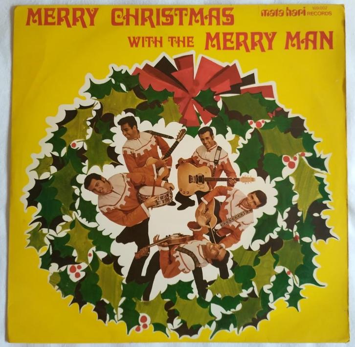 LP The Merry Man - Merry Christmas With The Merry Man 1969, Cd's en Dvd's, Vinyl | Pop, Zo goed als nieuw, 1960 tot 1980, 12 inch