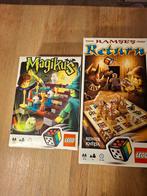 2 Lego Spellen: Magikus & Ramses Return, Kinderen en Baby's, Speelgoed | Duplo en Lego, Ophalen of Verzenden, Gebruikt, Complete set