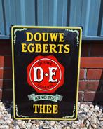 3 delige set emaille borden van Douwe Egberts(reproductie)., Verzamelen, Merken en Reclamevoorwerpen, Reclamebord, ., Nieuw, Ophalen of Verzenden