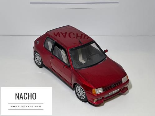 Peugeot 205 GTI Tuning | Solido | schaal 1:18, Hobby en Vrije tijd, Modelauto's | 1:18, Zo goed als nieuw, Solido, Ophalen of Verzenden