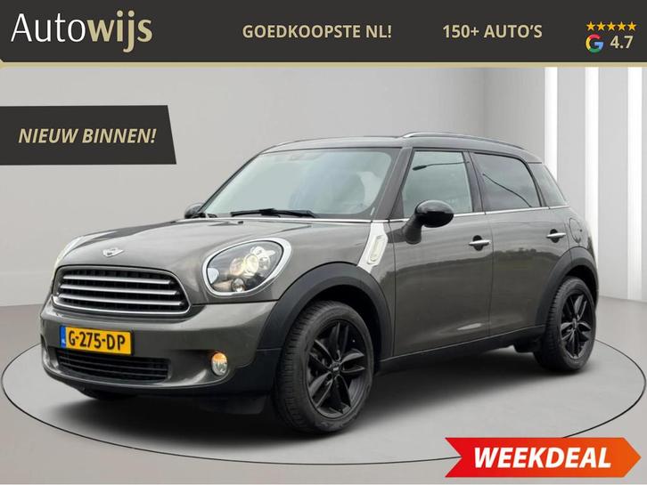 Mini Mini Countryman 1.6 Cooper Chili|XENON|NAVI|PDC|LM-VELG, Auto's, Mini, Bedrijf, Te koop, Countryman, ABS, Airbags, Airconditioning