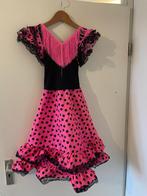 Roze Flamenco Jurk, Kinderen en Baby's, Meisje, 110 t/m 116, Zo goed als nieuw, Verzenden
