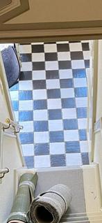 Gratis ophalen, circa 6m2 zwart-wit tegels, Ophalen, Keramiek, Minder dan 5 m², Wandtegels