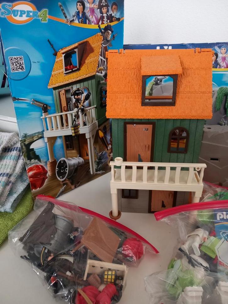 Playmobil Super 4 Sets. Kijk in omschrijving voor welke sets, Kinderen en Baby's, Speelgoed | Playmobil, Gebruikt, Los playmobil