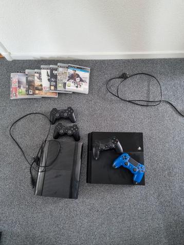 Playstation 3 + playstation 4 beschikbaar voor biedingen