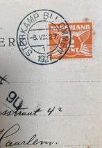 Poststempel Sterkamp bij Ommen 1927 briefkaart, Ophalen of Verzenden, Briefkaart