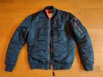 Nieuw Origineel USA Bomberjack maat M € 80, Ophalen of Verzenden, Zo goed als nieuw, Maat 48/50 (M), Blauw