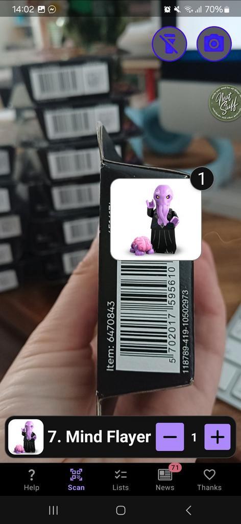 LEGO D&D Mind Flayer Minifiguur - Nieuw!, Verzamelen, Poppetjes en Figuurtjes, Nieuw, Ophalen of Verzenden