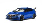 Honda Mugen Civic FK8 Type-R Blauw 2020 OttoMobile OT987, Hobby en Vrije tijd, Modelauto's | 1:18, OttOMobile, Auto, Verzenden