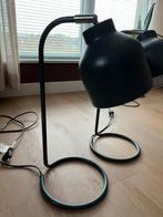 2 grijze Hema nachtlampjes, Ophalen, Gebruikt, Metaal, Minder dan 50 cm