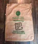 Jute zak van The South India Coffee Company, Hobby en Vrije tijd, Stoffen en Lappen, Ophalen of Verzenden, Katoen, 30 tot 200 cm