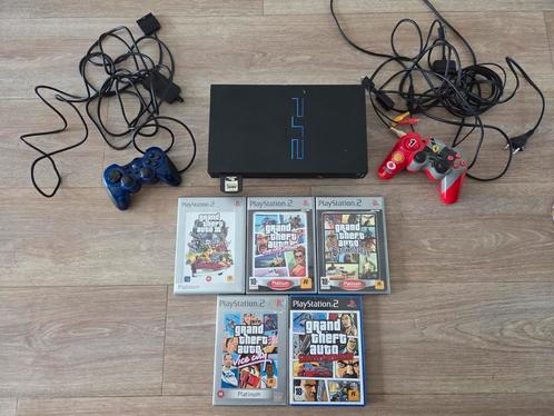 Playstation 2 met 5 GTA spellen Grand theft auto ps2 ZGAN, Spelcomputers en Games, Spelcomputers | Sony PlayStation 2, Zo goed als nieuw