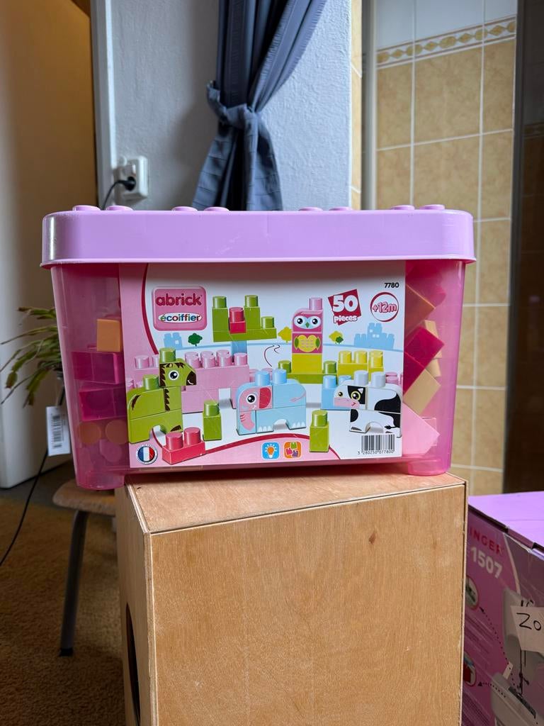 Abrick Speelgoed Blokken in Doos, Ophalen of Verzenden, Gebruikt, Abrick