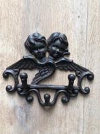 Nieuw gietijzeren engeltjes kapstok met 3 haakjes., Ophalen of Verzenden, Nieuw, Kapstokje