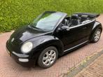 Volkswagen Beetle 2.0 Cabriolet 85KW AUTOMAAT  Zwart, Auto's, Volkswagen, 65 €/maand, Stoelverwarming, 4 cilinders, 4 stoelen