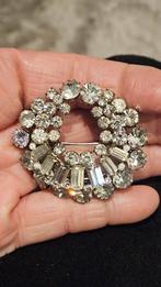 Rhinestone broche uniek, Ophalen of Verzenden, Overige materialen