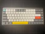 Nuphy Air75 v2 Lunar Gray met Cowberry switches, Computers en Software, Toetsenborden, Gaming toetsenbord, Zo goed als nieuw, Draadloos