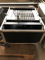 Geluidsinstallatie met spiekers en mengpaneel, Muziek en Instrumenten, Mengpanelen, Ophalen of Verzenden, Zo goed als nieuw, Microfooningang