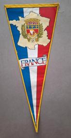 France Frankrijk vaantje wimpel vlaggetje retro, Diversen, Vlaggen en Wimpels, Ophalen of Verzenden, Zo goed als nieuw