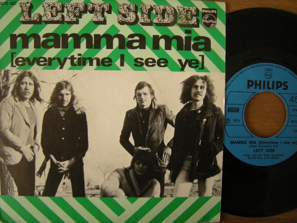 Left Side (Mamma Mia), Cd's en Dvd's, Vinyl Singles, Gebruikt, 7 inch, Single, Ophalen of Verzenden