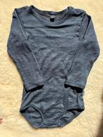 Dilling romper lange mouw merinowol-zijde blauwmelange 86, Ophalen of Verzenden, Zo goed als nieuw, Jongetje of Meisje, Nacht- of Onderkleding