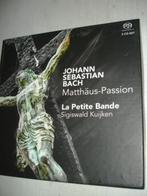 Sigiswald Kuijken- Bach, Matthaus-Passion- 3-CD- (NIEUW), Cd's en Dvd's, Cd's | Klassiek, Boxset, Barok, Verzenden