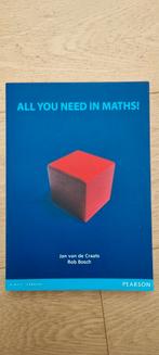 Jan van de Craats Rob Bosch - All you need in maths!, Engels, Ophalen of Verzenden, Zo goed als nieuw, Jan van de Craats; Rob Bosch
