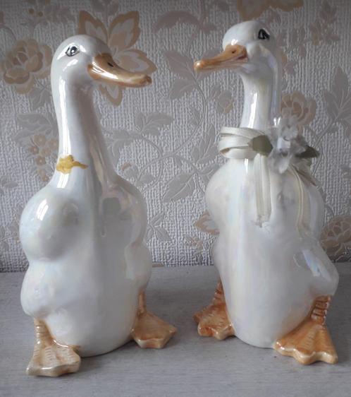 ganzenpaartje, Verzamelen, Dierenverzamelingen, Beeldje of Figuurtje, Vogel, Ophalen of Verzenden