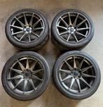 Nissan R35 GTR Wielenset Breedset, Auto-onderdelen, Banden en Velgen, Ophalen, Gebruikt, 285 mm, Banden en Velgen