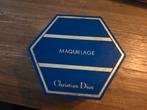 Vintage Christian Dior Make-updoos "Maquillage", Ophalen of Verzenden, Gebruikt, Blauw, Toebehoren