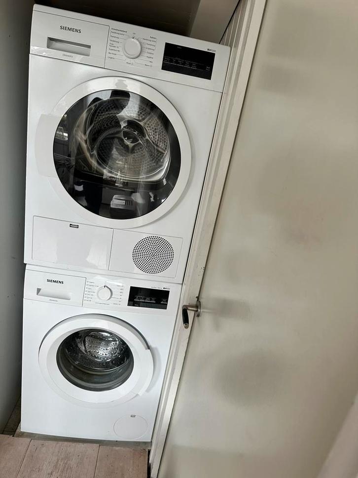 Siemens IQ500 Wasmachine & IQ300 Droger Set, Witgoed en Apparatuur, Wasmachines, Gebruikt, Voorlader, 6 tot 8 kg, 85 tot 90 cm