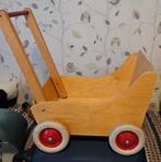 Houten poppenwagen, Kinderen en Baby's, Speelgoed | Poppen, Ophalen, Zo goed als nieuw, Overige typen