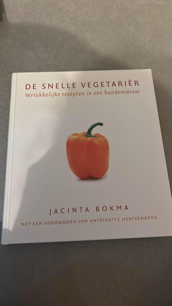 Jacinta Bokma - De snelle vegetarier, Boeken, Kookboeken, Zo goed als nieuw, Vegetarisch, Ophalen of Verzenden