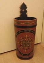 Hindelooper Paraplubak Handgeschilderd, Ophalen, Gebruikt, Overige materialen