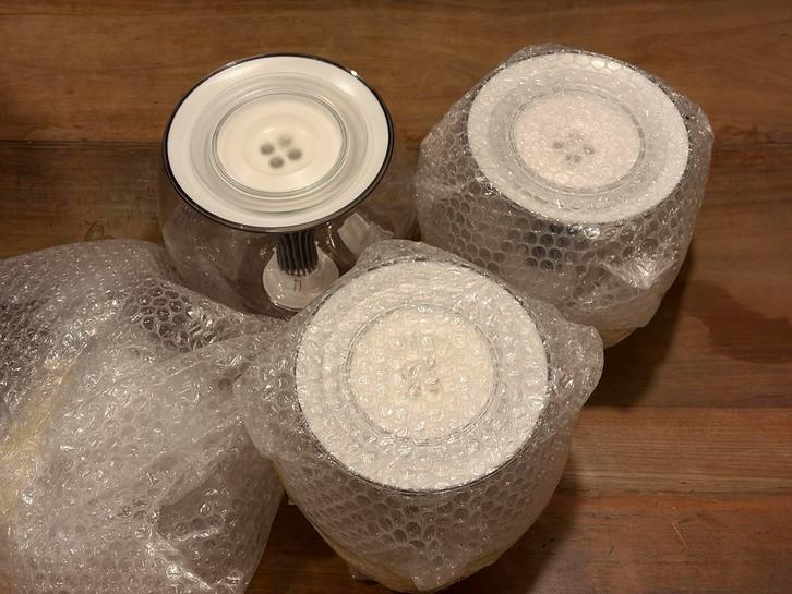 3x nieuwe Philips Living Colors lampen, alleen in demostand, Huis en Inrichting, Lampen | Tafellampen, Zo goed als nieuw, Minder dan 50 cm