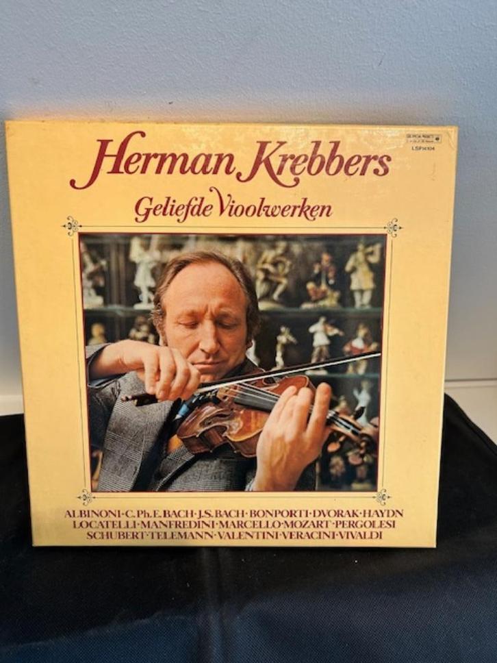 Herman Krebbers – Geliefde Vioolwerken (10 Lp's), Cd's en Dvd's, Vinyl | Klassiek, Zo goed als nieuw, Barok, Overige typen, Overige formaten