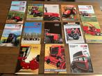 Case IHC folders divers tractor hakselaar combine Steiger 14, Ophalen of Verzenden, Zo goed als nieuw