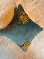 Vintage Bruidskussen met Gouden Details 16 x 14,5 cm, Antiek en Kunst, Ophalen of Verzenden
