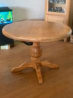 Ronde blankeiken tafel, Antiek en Kunst, Ophalen of Verzenden