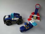 megabloks paw petrol setje  auto en motor  poppetje, Ophalen of Verzenden, Zo goed als nieuw, Megabloks