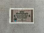 Duits bankbiljet bankbriefje van 1 Reichsmark - 1939 - wo2, Postzegels en Munten, Bankbiljetten | Europa | Niet-Eurobiljetten