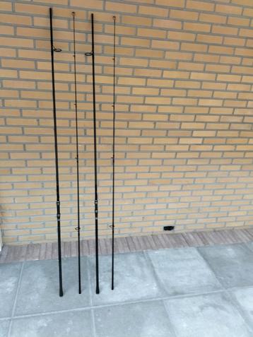 2 X ZGAN SHIMANO TX 2 KARPER HENGELS. = 12 FT + 3 LB. beschikbaar voor biedingen