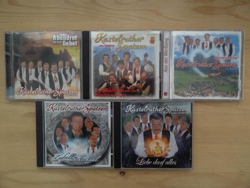 CD's Kastelruther Spatzen - 5 keer, Cd's en Dvd's, Cd's | Wereldmuziek, Zo goed als nieuw, Europees, Ophalen of Verzenden