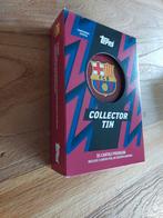 Nieuw Topps FC Barcelona 2025/2026 Tin. 35 kaarten., Hobby en Vrije tijd, Stickers en Plaatjes, Ophalen of Verzenden, Zo goed als nieuw
