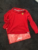 Origineel Ferrari poloshirt lange mouwen- Maat 9 jaar, Ophalen of Verzenden, Zo goed als nieuw, Jongen of Meisje, Shirt of Longsleeve