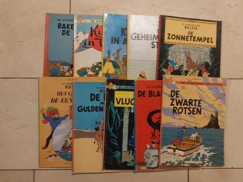 10 Kuifje albums, Boeken, Stripboeken, Zo goed als nieuw, Meerdere stripboeken, Ophalen of Verzenden