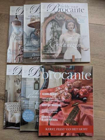 Tijdschriften Liefde voor Brocante 6x beschikbaar voor biedingen
