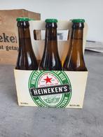 Heineken 6 pack met oude bruine flesjes Heinekens, Verzamelen, Ophalen of Verzenden, Zo goed als nieuw, Flesje(s), Heineken