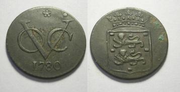 West Friesland VOC Duit 1780 - R beschikbaar voor biedingen